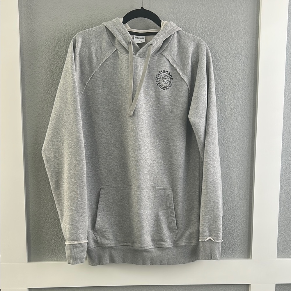 Gymshark Gray Hoodie with Logo